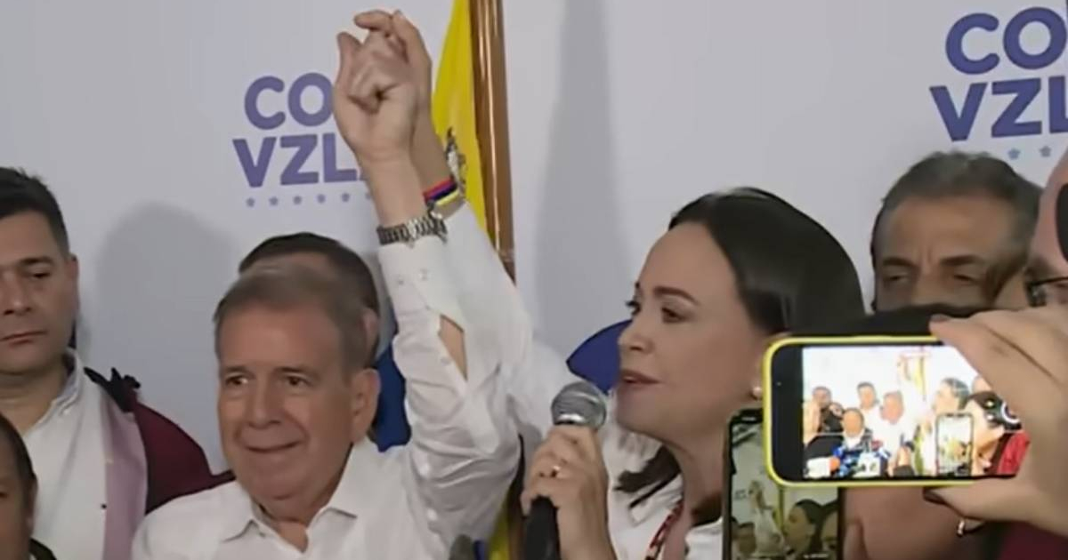 María Corina Machado desafía el fraude electoral y la represión en Venezuela: "Seguiremos hasta el final"