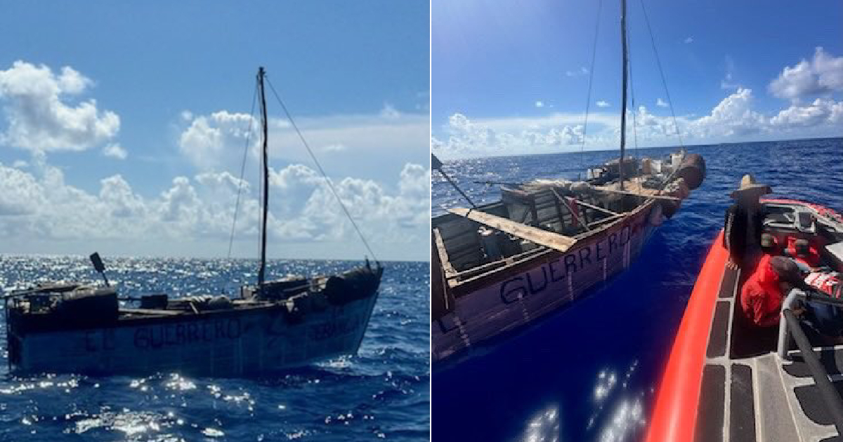 Bote "El Guerrero" © X/USCGSoutheast