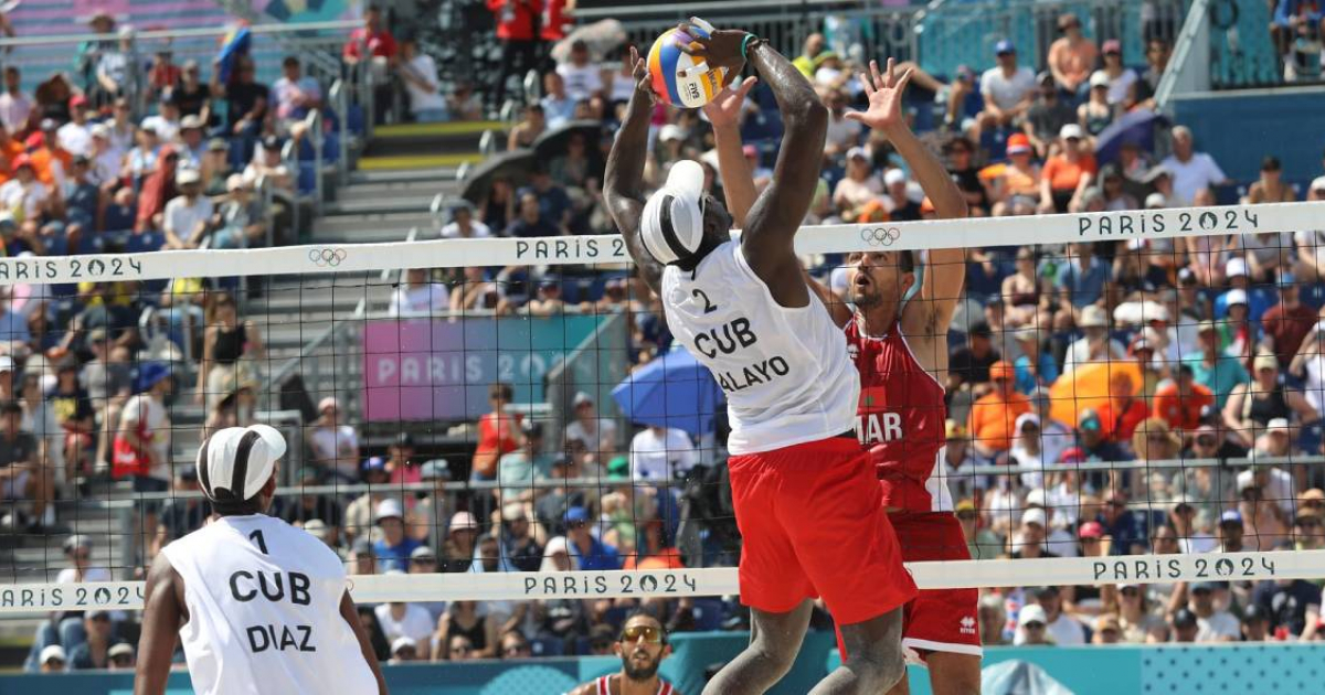 Voleibol cubano en París 2024 © Facebook Jit Deporte Cubano