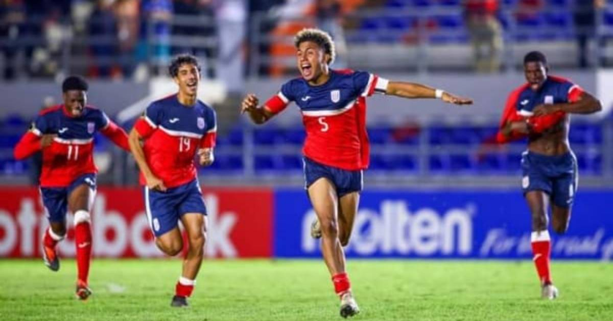 Cuba asegura su lugar en el Mundial Sub-20 de fútbol