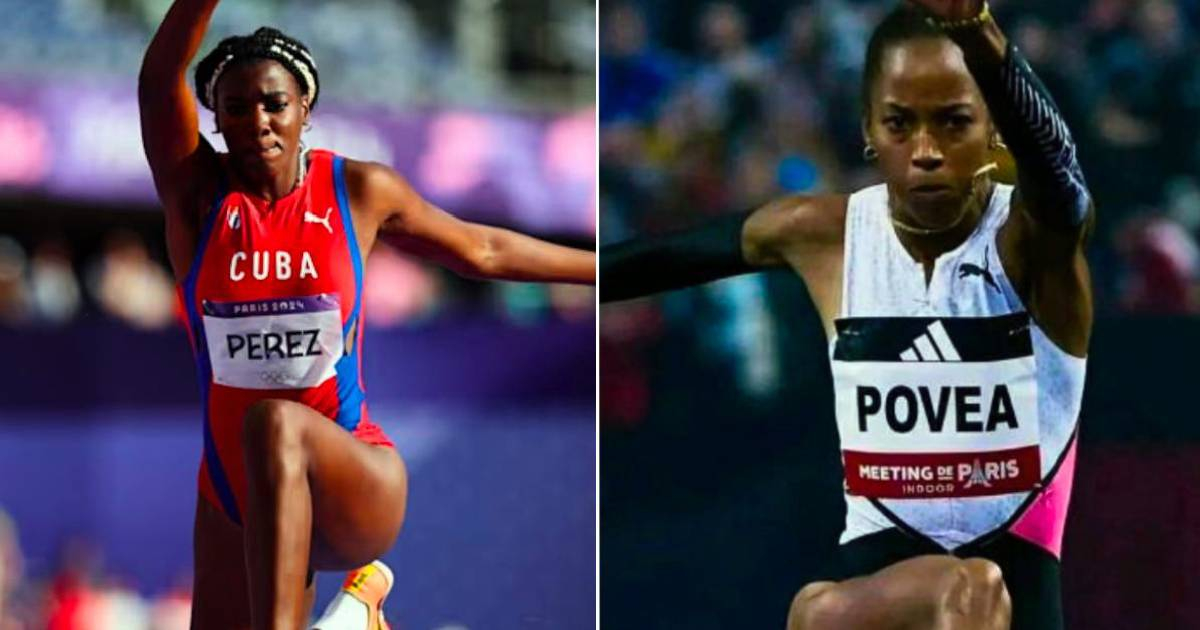 Cuban Athletes Leyanis Pérez and Liadagmis Povea Miss Olympic Podium