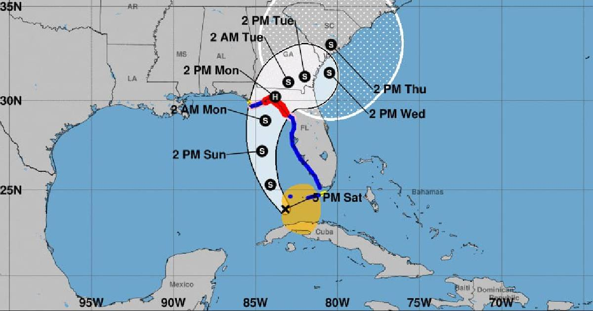 Tormenta tropical Debby amenaza con fuertes lluvias e inundaciones en Florida