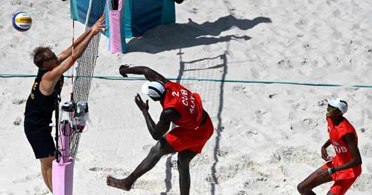 Pareja cubana de voleibol de playa se despide de los Juegos Olímpicos de París 2024