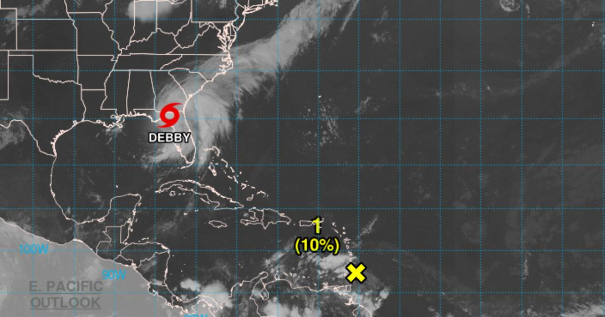 Tormenta Tropical Debby © NHC