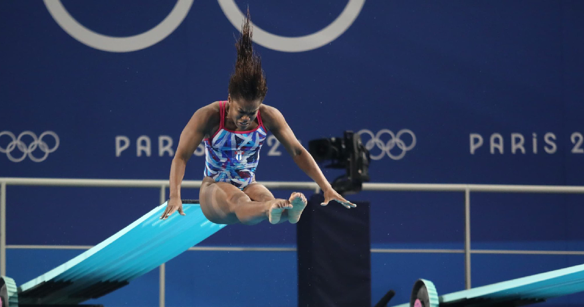 Cuban Diver Anisley García Reaches Semifinals in Paris