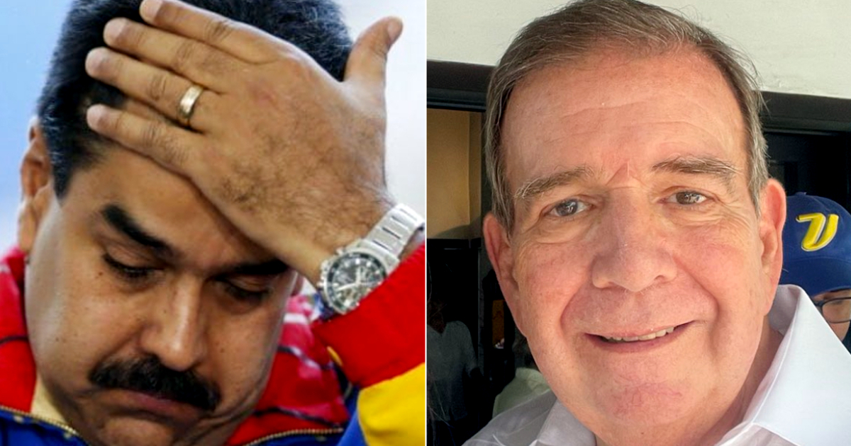 Nicolás Maduro y Edmundo Rodríguez Urrutia © Facebook / Maduro Mama Huevo - X / @MariaCorinaYA