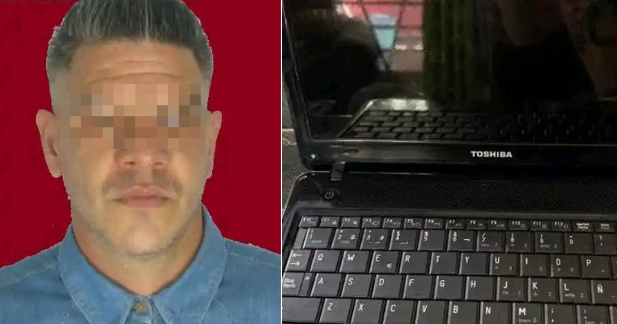 Detenido por robo de una laptop en Playa © Facebook/Habana Noticias