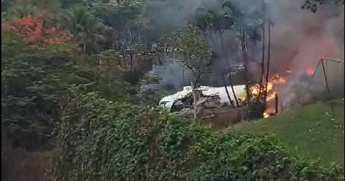 Avión de pasajeros se accidenta en São Paulo con 62 personas a bordo