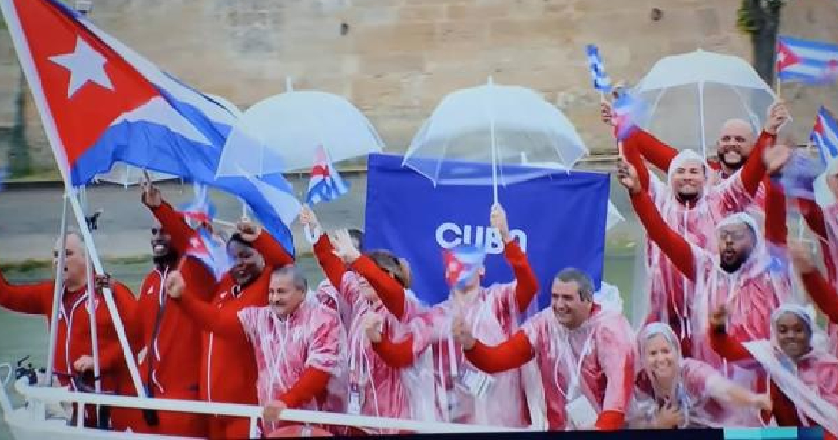 Cuba en la inauguración © Granma