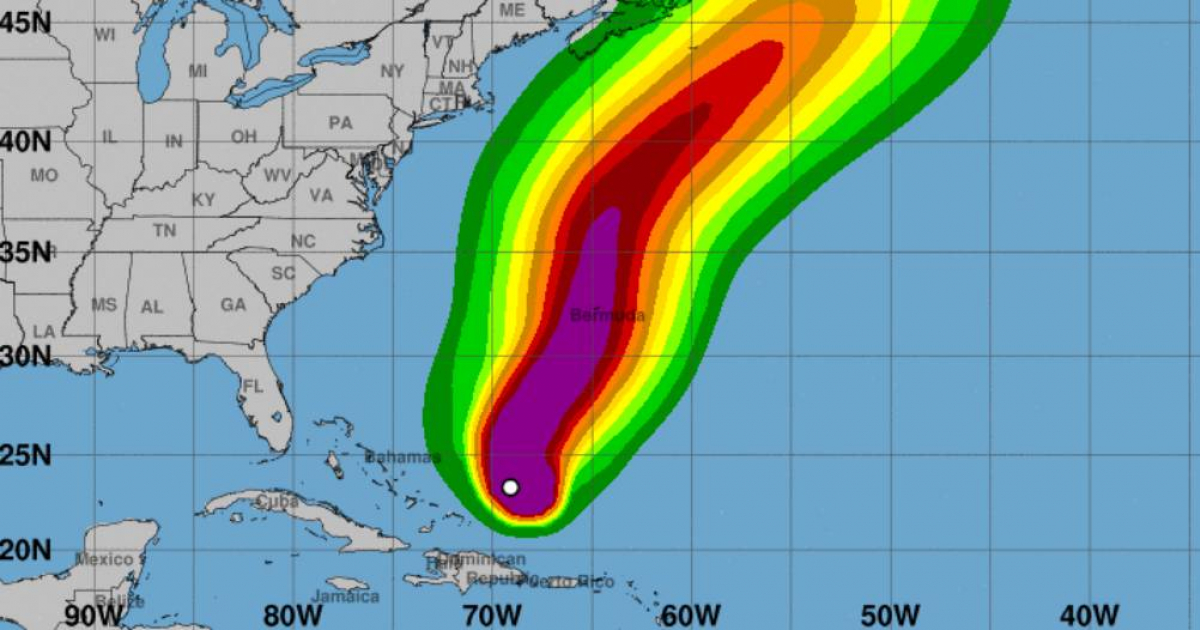 Huracán Ernesto se intensifica y se dirige hacia Bermudas: Marejadas podrían impactar Florida