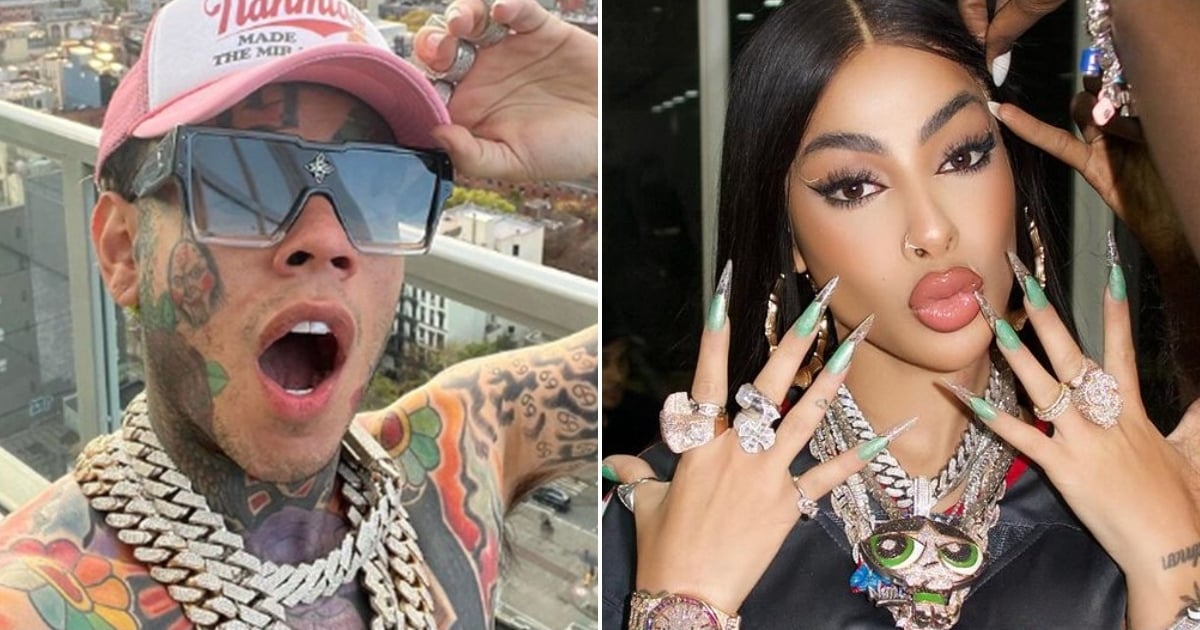 Tekashi 6ix9ine sorprende en Instagram tras romper con Yailin, mostrando nuevo look y rodeado de mujeres