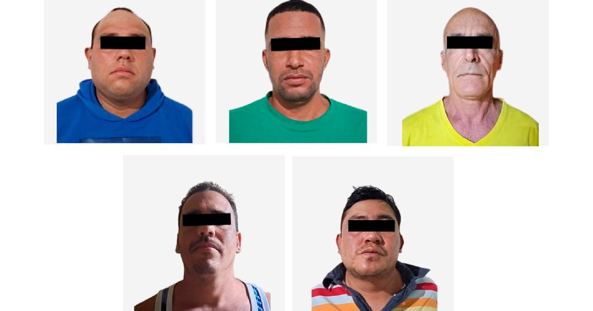 Cubanos arrestados por microtráfico en México durante operativo policial