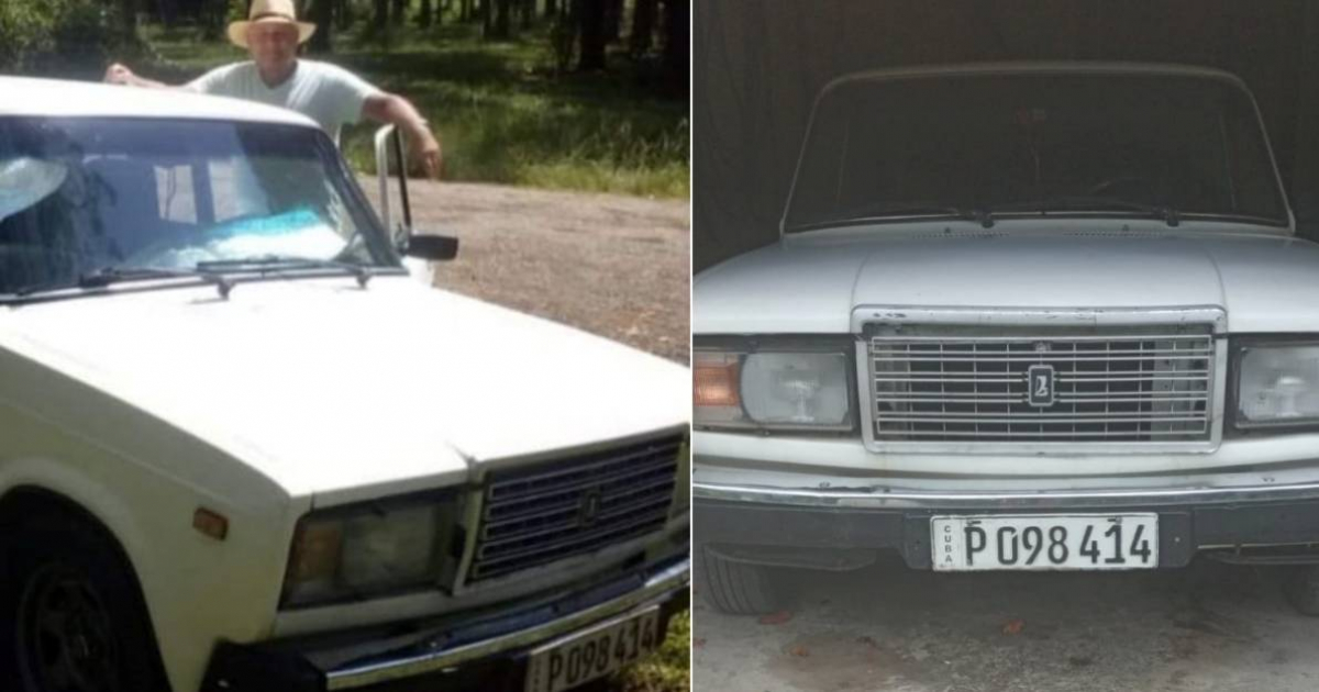 Stolen Lada 2107 Reported Outside Tulipán Agro-Market in Havana