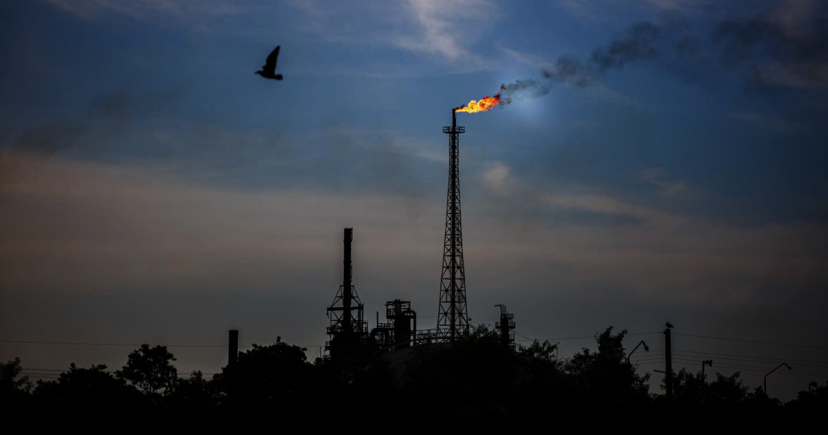 Refinería en Cuba (imagen de referencia) © Facebook / Naturaleza Secreta - David Estrada Rodríguez