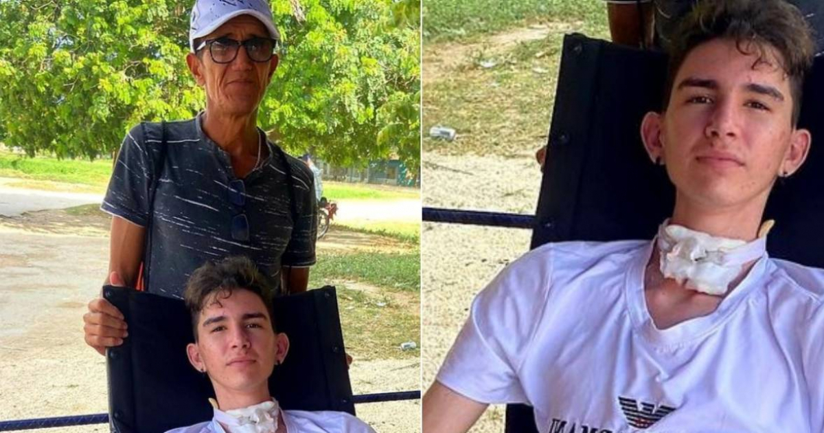 Joven cubano asaltado en Holguín mantiene la esperanza en su recuperación