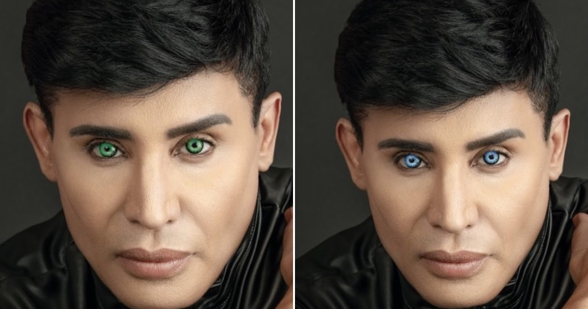 Eduardo Antonio Seeks Followers' Opinions on Eye Color Change