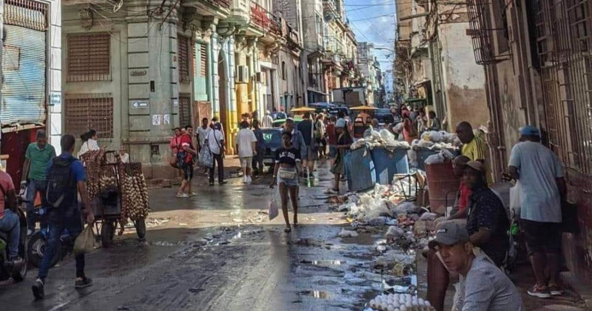 Basura en Centro Habana (imagen de referencia) © Facebook Patria Orgullosa