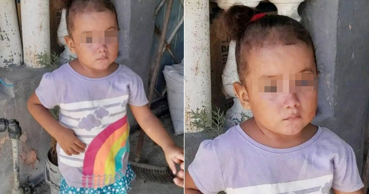 Niña abandonada en las calles de La Habana: buscan a sus familiares