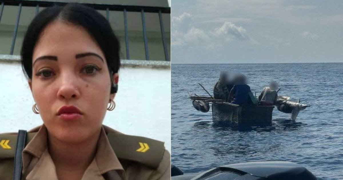 Ex oficial de las FAR detenida en Cuba tras ser repatriada desde EE.UU. con grupo de balseros