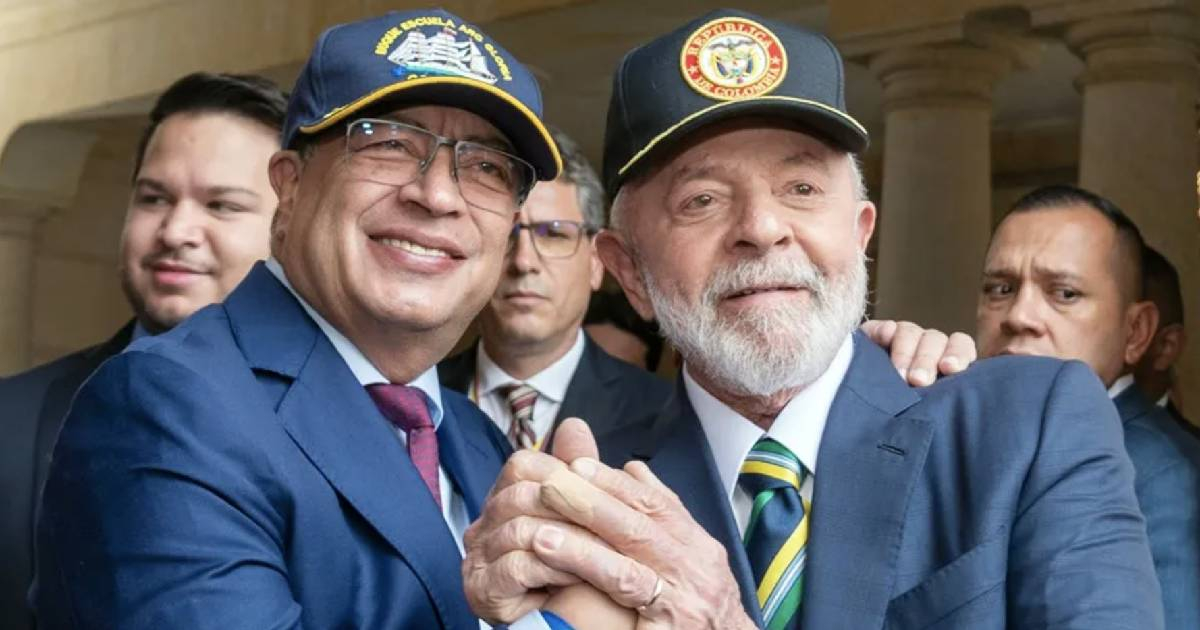 Petro y Lula Da Silva © Presidencia de Colombia