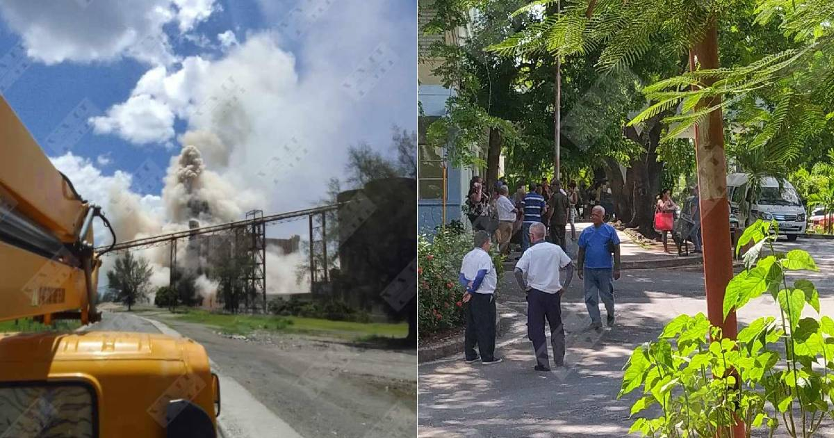 Fábrica de Cemento de Cienfuegos © Facebook/Yosmany Mayeta Labrada