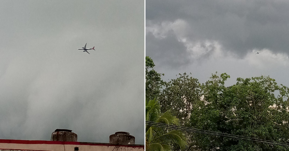 Avión volando cerca del suelo desata temor en barrios de La Habana