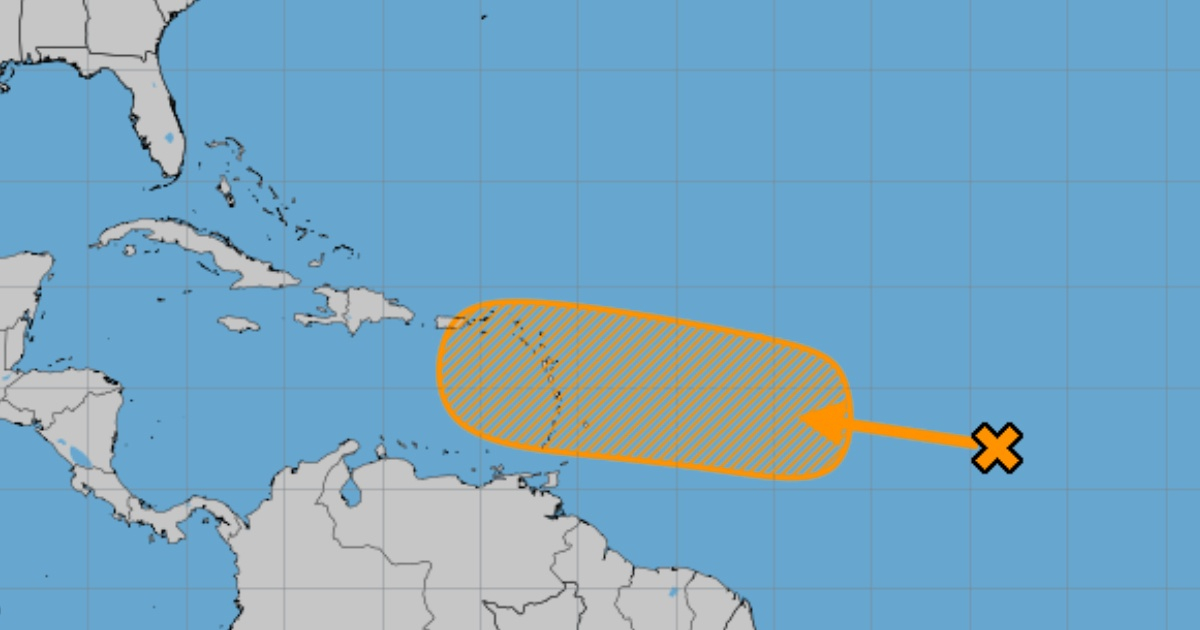 Probabilidad de ciclón tropical en el Atlántico aumenta al 40%