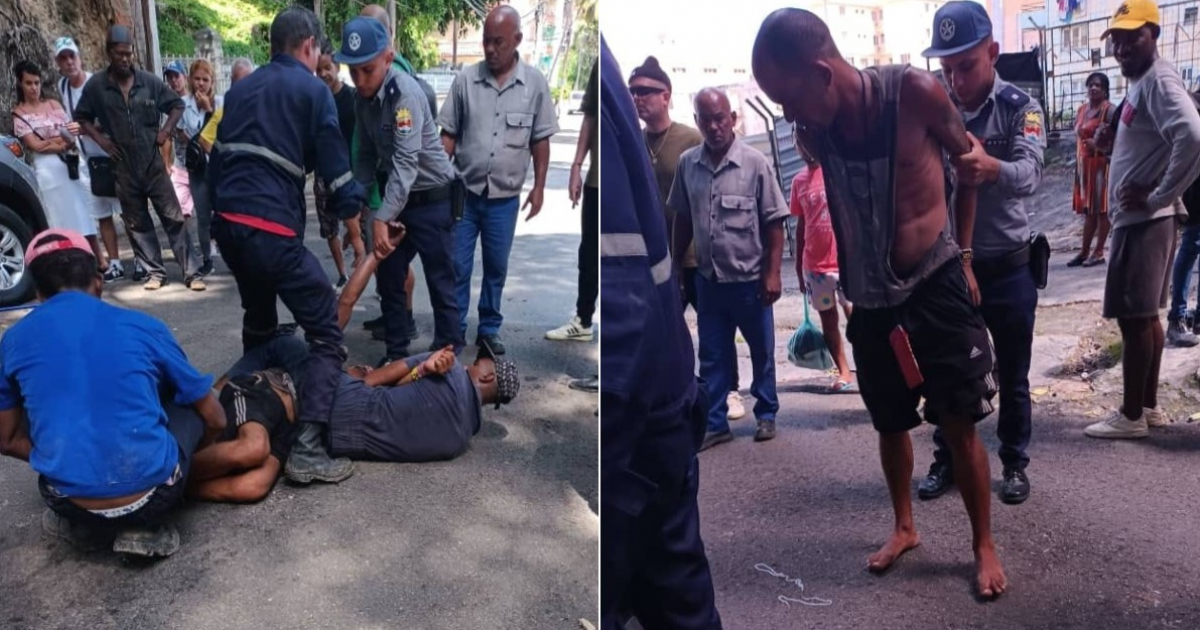 Cubano arrestado por asaltar motoristas en El Vedado a plena luz del día