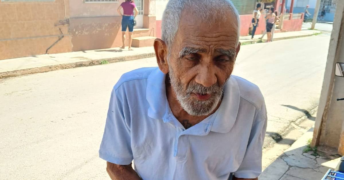 Anciano cubano desorientado en Bauta necesita ayuda para encontrar a su familia