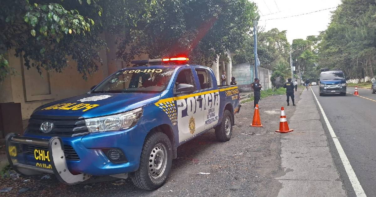 Policía Nacional Civil de Guatemala (Imagen de Referencia) © Facebook/PNCdeGuatemala