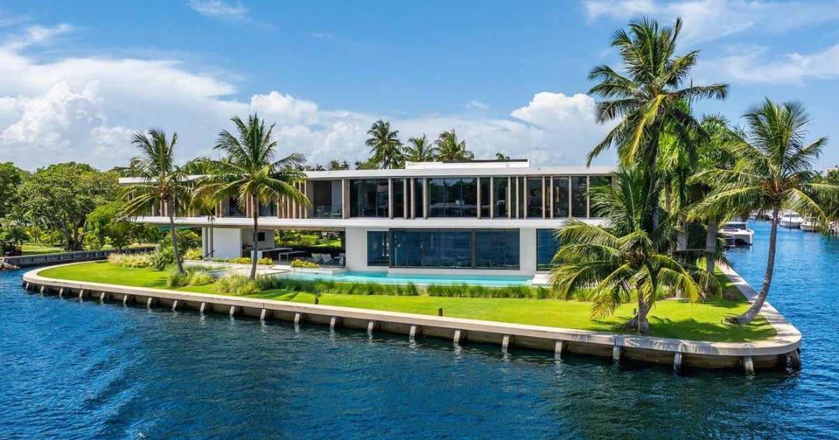 Mansión de lujo en Fort Lauderdale a la venta por 50 millones de dólares