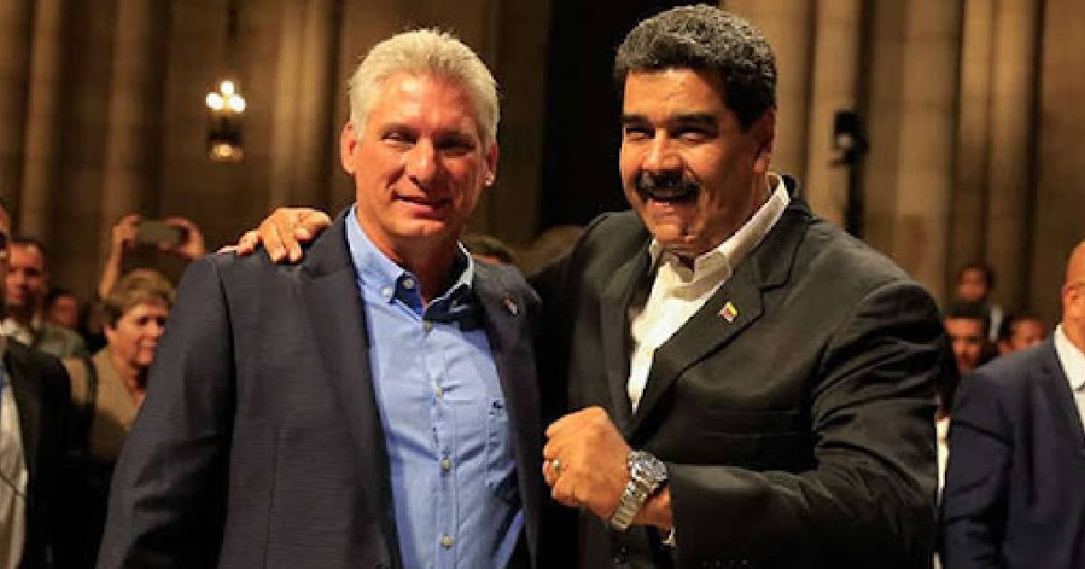 Miguel Díaz-Canel y Nicolás Maduro © Cubadebate