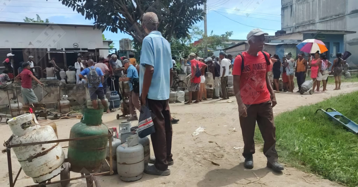 Corrupción en Venta de gas en Santiago de Cuba © Facebook Yosmany Mayeta