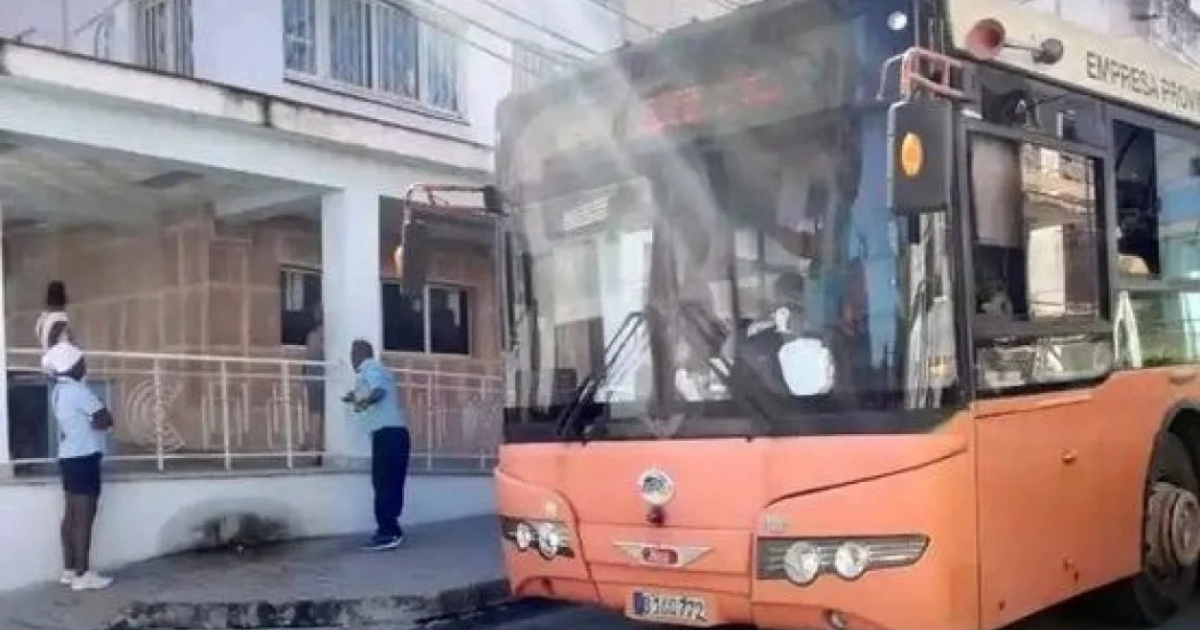 Cubanos elogian a conductor de ómnibus que asistió a joven desmayada en La Habana