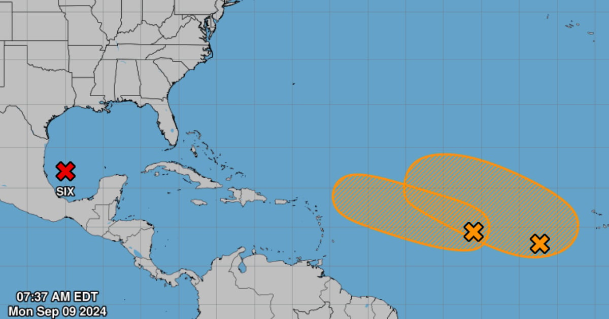 Dos nuevas depresiones tropicales podrían formarse en los próximos días © NOAA