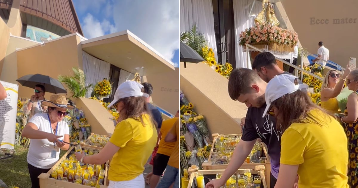 Cubana Shares Heartfelt Message from Miami’s Shrine of Our Lady of Charity: "If You Helped Me Arrive, You'll Help Me Return"