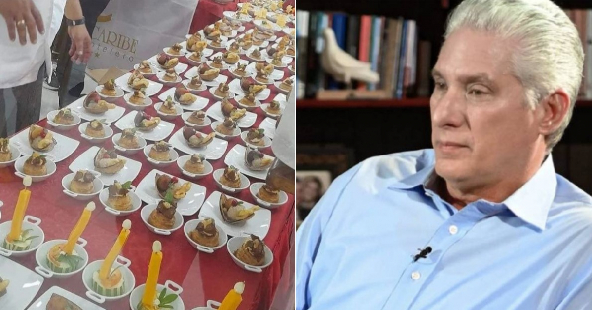 Cubanos arremeten contra Díaz-Canel por festival gastronómico en plena crisis alimentaria