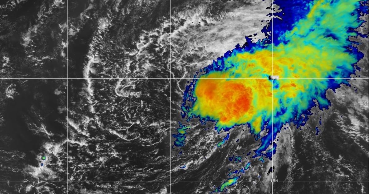 Tormenta tropical Gordon © NOAA NWS National Hurricane Center / Facebook