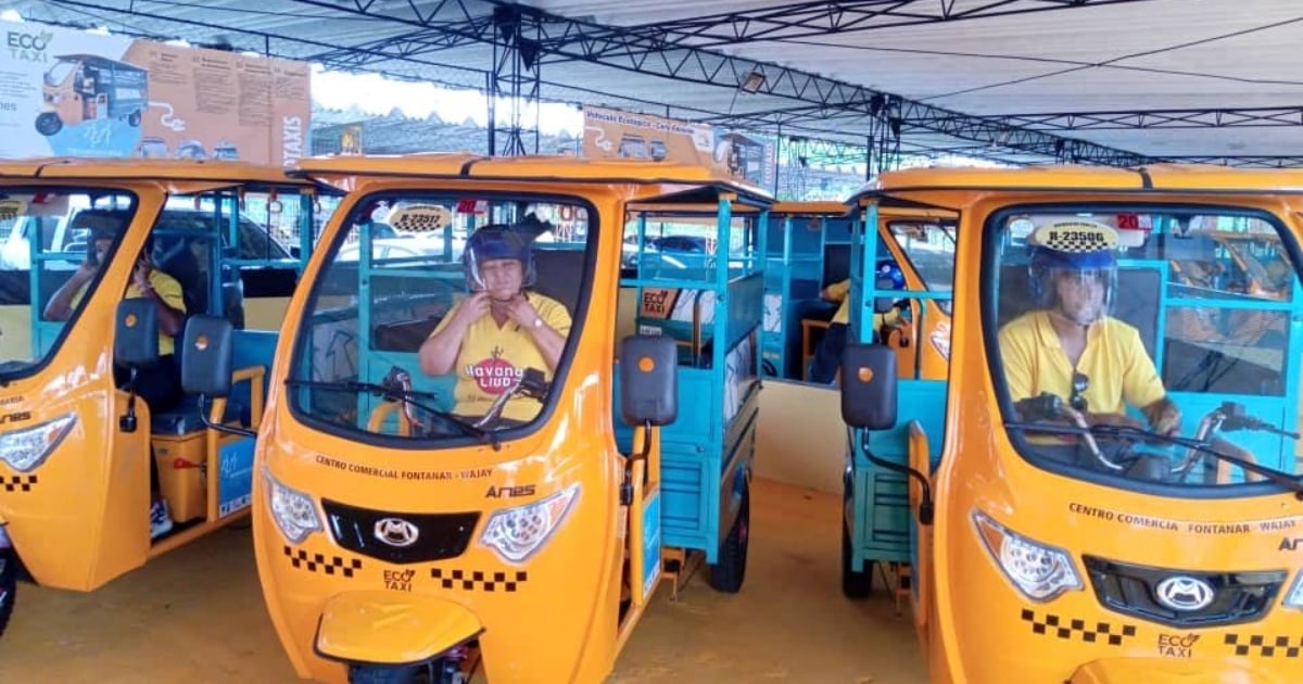 Electric Tricycles Introduced in Havana's Public Transport System