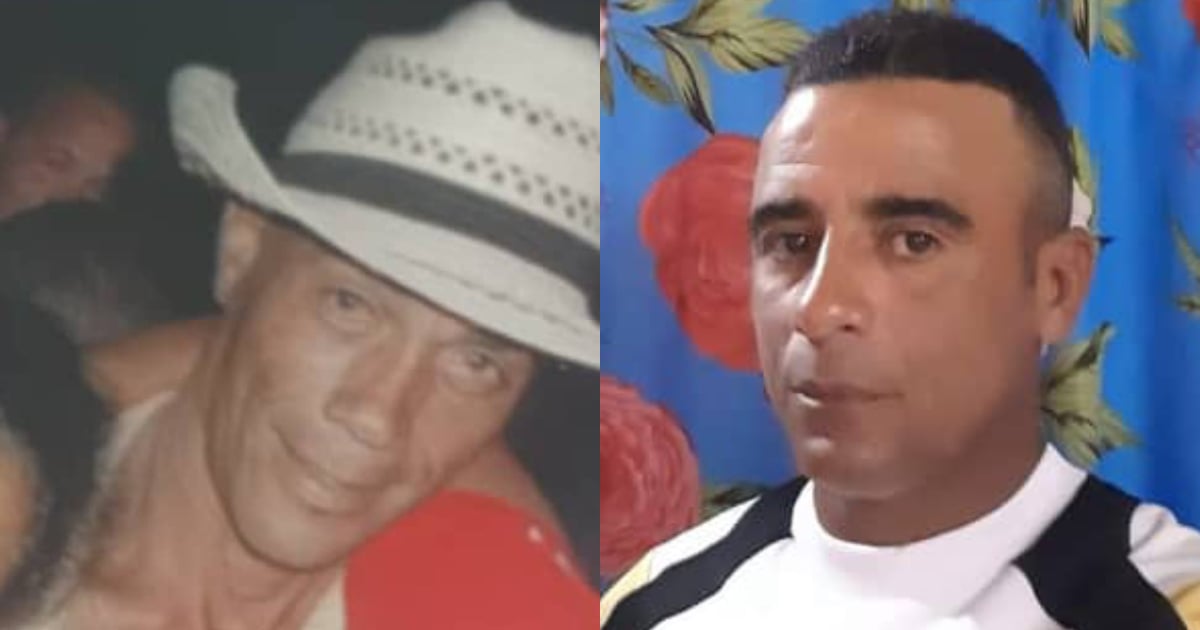 Jorge Heredia Cala, asesinado en marzo, y su primo, Luis Ángel Ríos Cala © CiberCuba