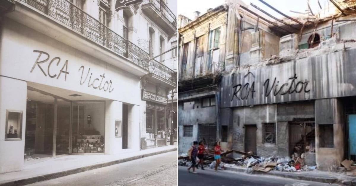 Destruyen ruinas de la histórica tienda RCA Victor en La Habana