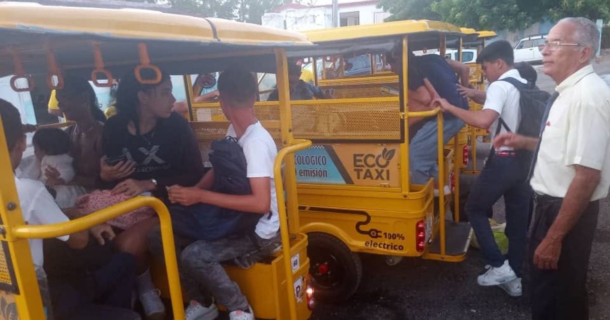 Servicios de triciclos eléctricos debutan en Gibara a 10 CUP por pasajero