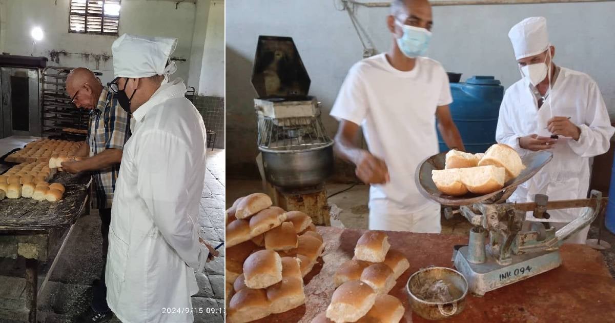 Inspección a panaderías en Cuba © X/Alberto López Díaz