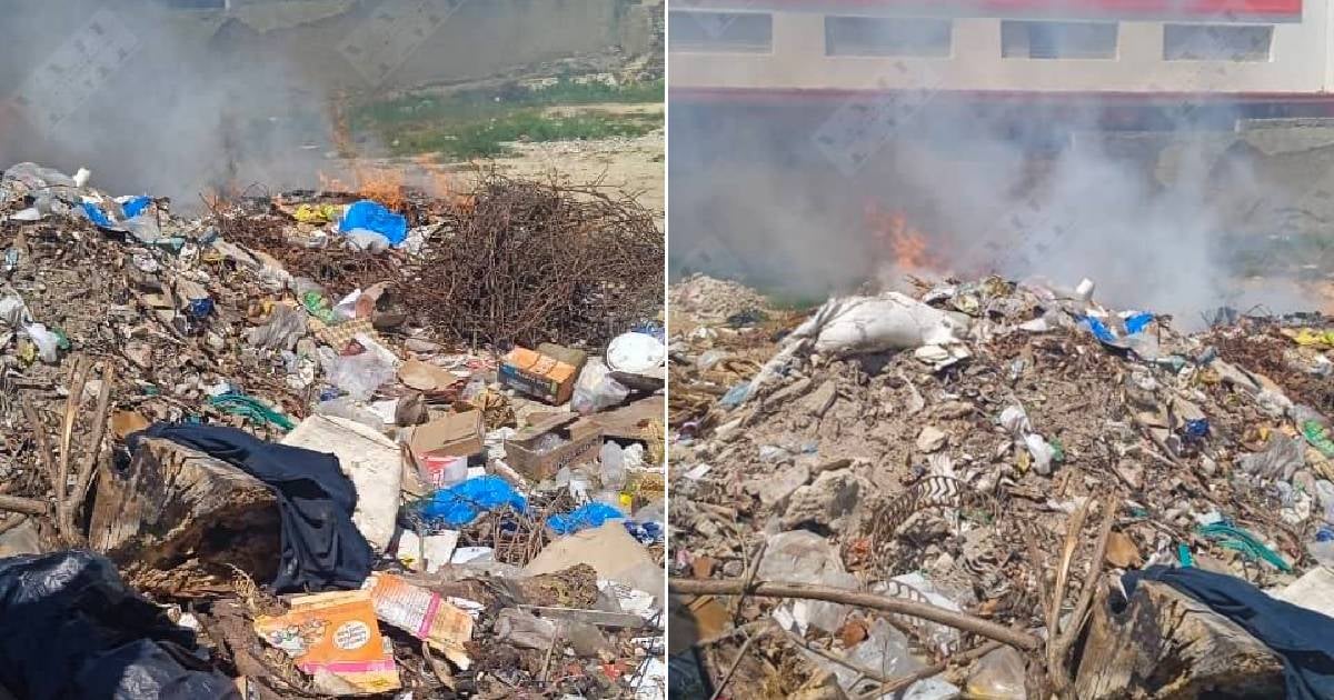 Santiago Residents Set Fire to Another City Dump