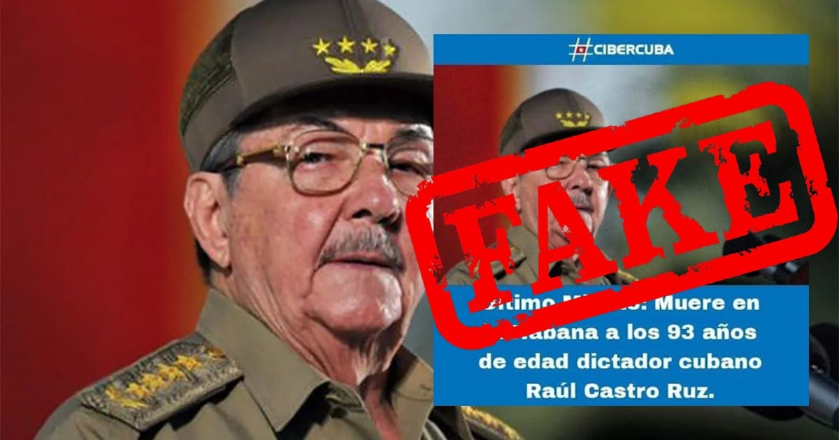 Raúl Castro / Fake News sobre muerte de Raúl Castro © CiberCuba