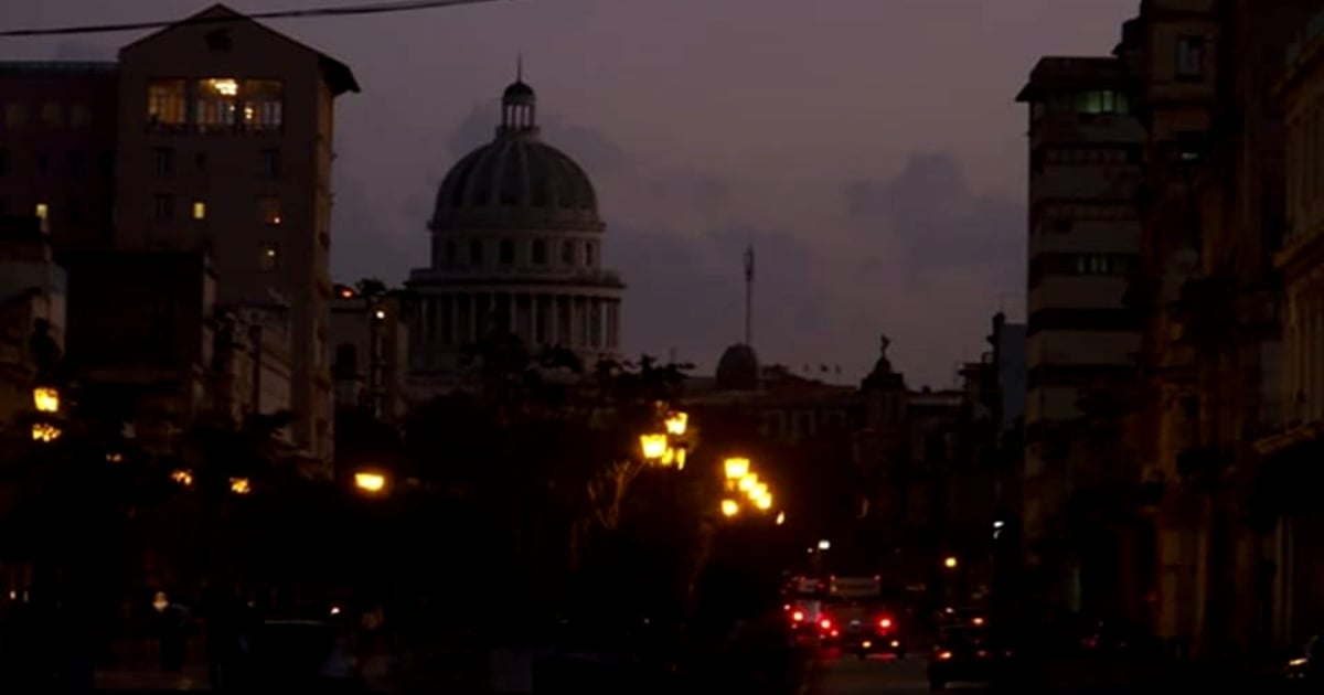 Apagón en La Habana (imagen de referencia) © Sputnik