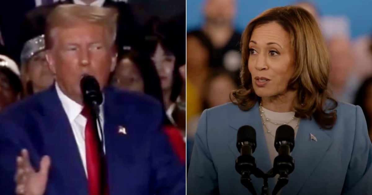 Donald Trump y Kamala Harris © Captura de video X / @realDonaldTrump - @KamalaHarris