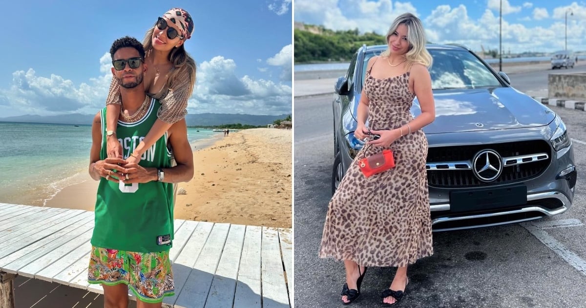 Leonardo Leyva Gifts Girlfriend Iraisel Pintueles a Mercedes-Benz in Cuba