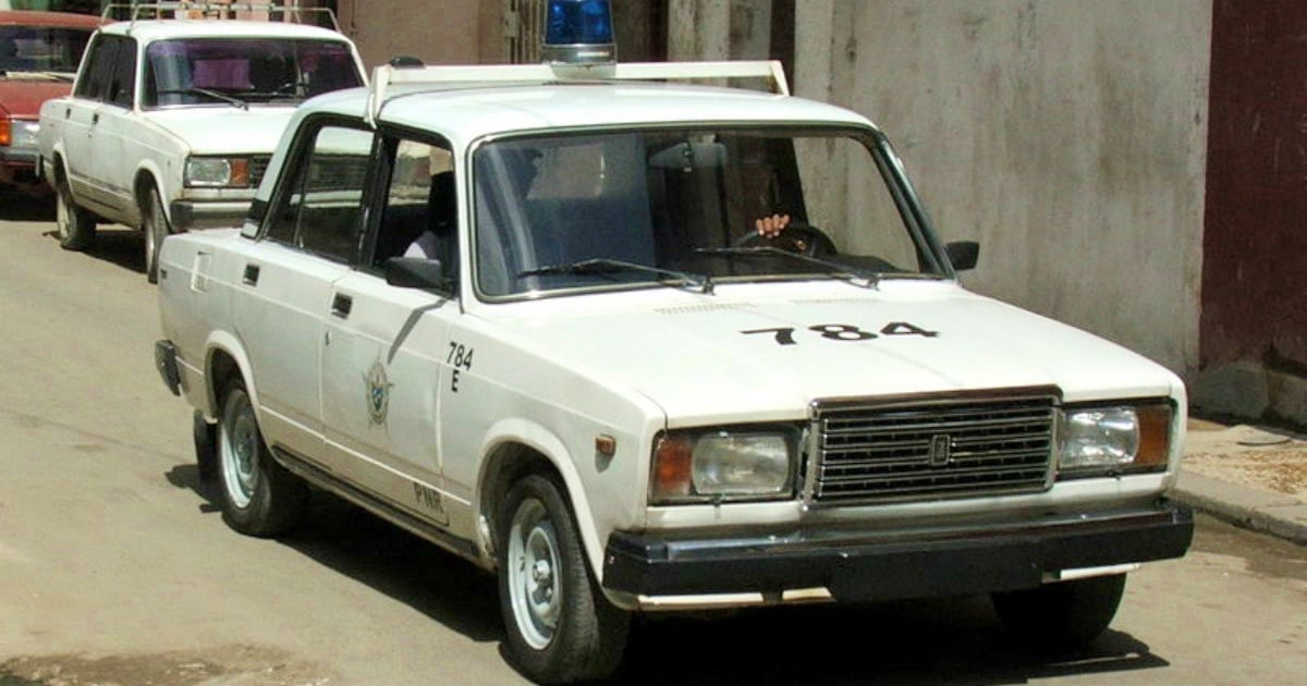 Carro de la policía cubana (Imagen de Referencia) © CiberCuba