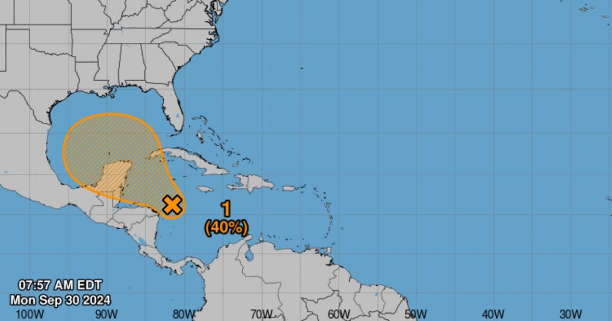 Posible formación de nueva depresión tropical © NHC en X